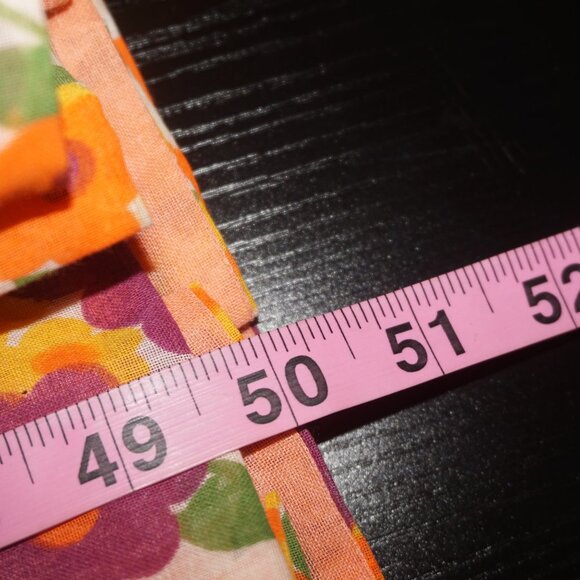 Vintage 70s Floral Ruffle Dress - Picture 9 of 9